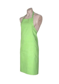 Biz Collection Bib Apron with Round Neck Strap BA95 in Lime