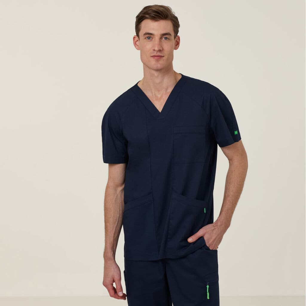 Carl Unisex V-Neck Scrub Top CATRFV Metro Workwear.