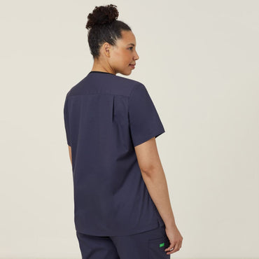 Next-gen Antibacterial Nightingale Scrub Top CATULL Metro Workwear.