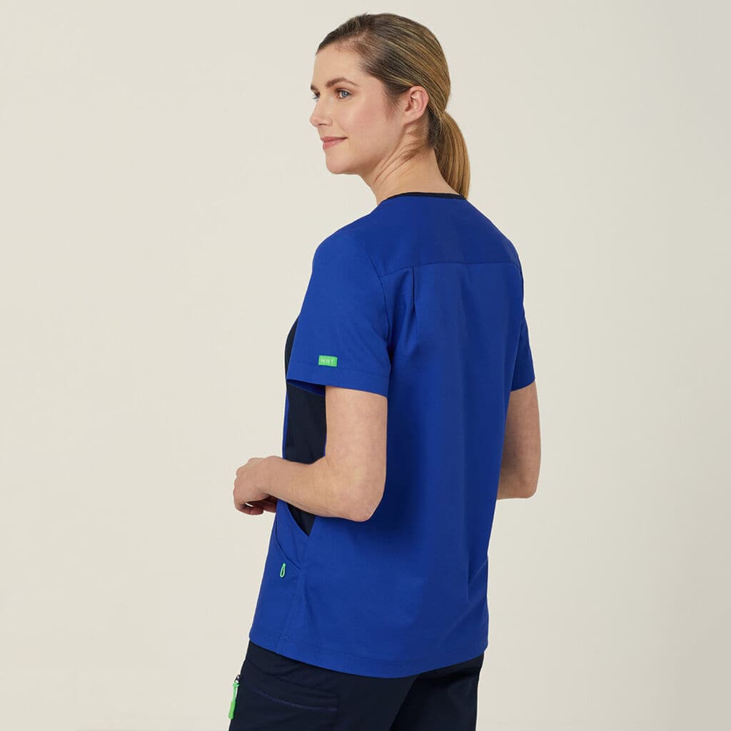 Next-gen Antibacterial Nightingale Scrub Top CATULL Metro Workwear.
