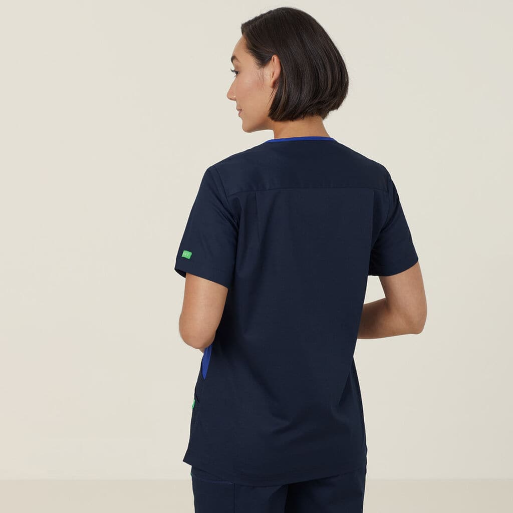 Next-gen Antibacterial Nightingale Scrub Top CATULL Metro Workwear.