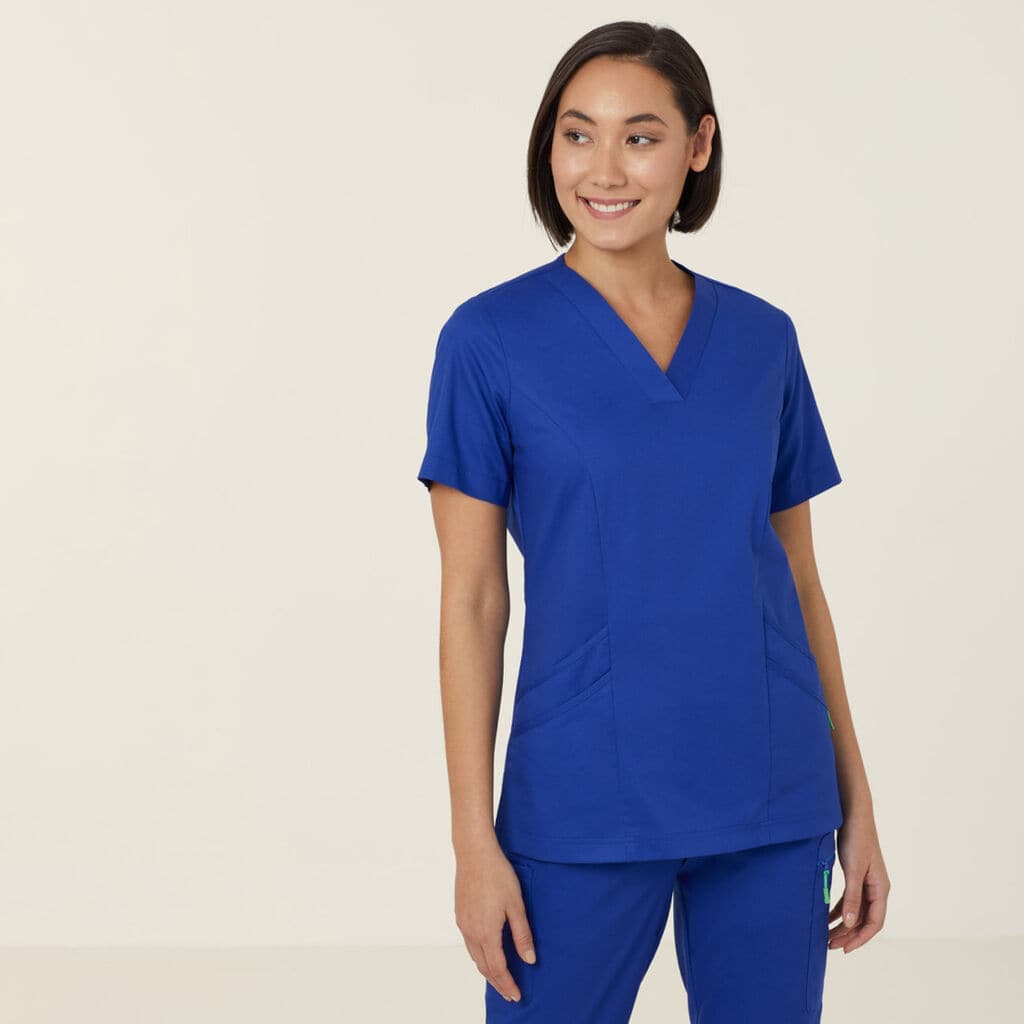 Next-gen Antibacterial Florence Scrub Top  CATULM Metro Workwear.