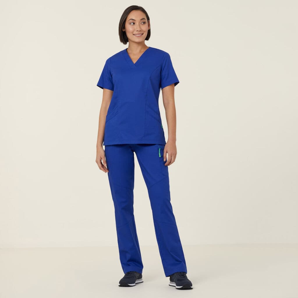 Next-gen Antibacterial Florence Scrub Top  CATULM Metro Workwear.