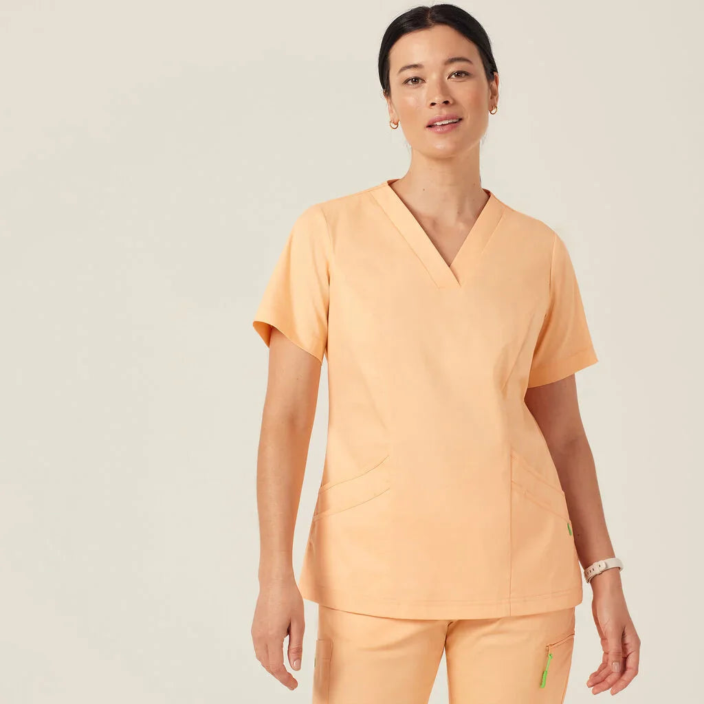 Next-gen Antibacterial Florence Scrub Top  CATULM Metro Workwear.
