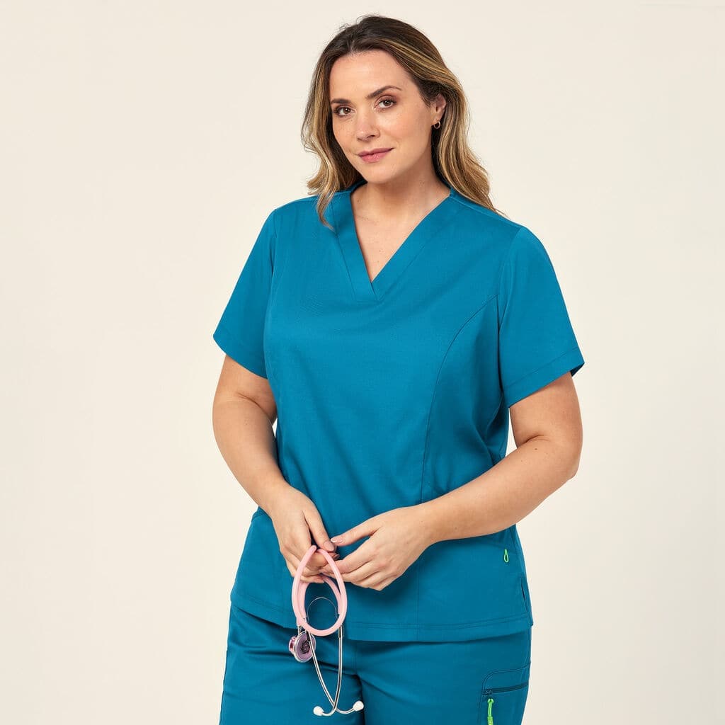 Next-gen Antibacterial Florence Scrub Top  CATULM Metro Workwear.