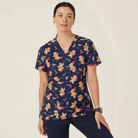 NNT navy christmas scrubs