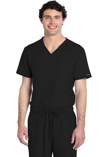 Cherokee Ultra Unisex Scrub Top CK778A Metro Workwear.
