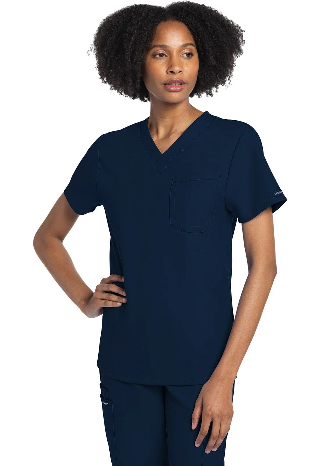 Cherokee Ultra Unisex Scrub Top CK778A Metro Workwear.