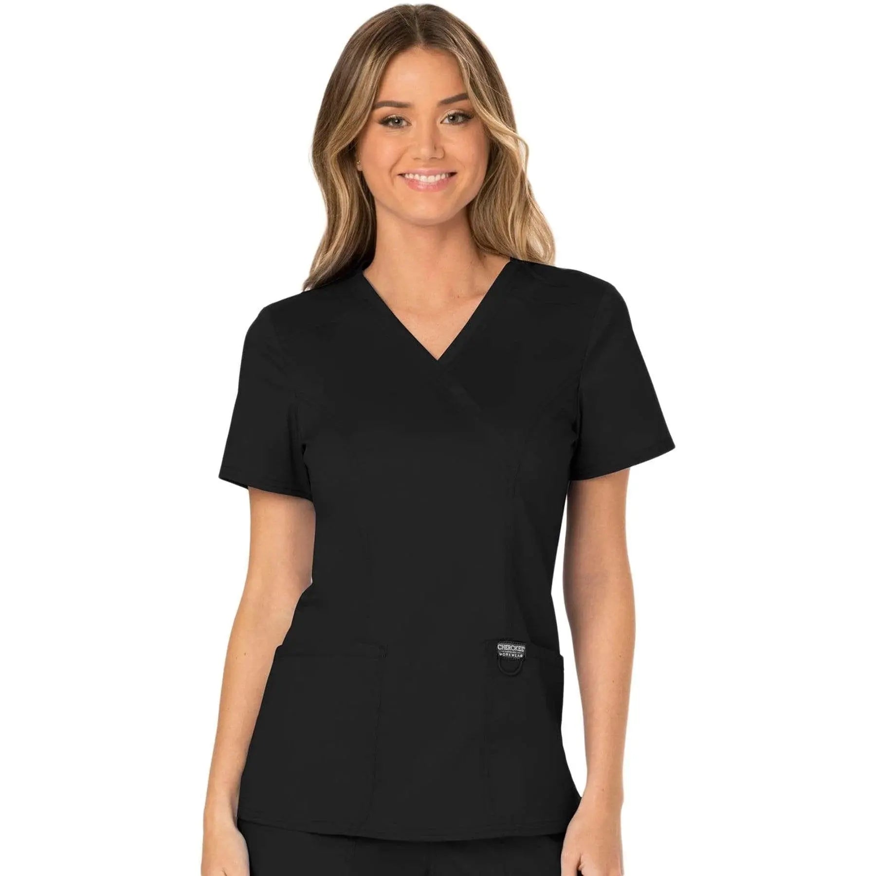 Cherokee Revolution Women's Mock Wrap Scrub Top WW610  Simply Scrubs Australia
