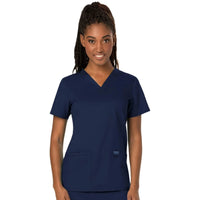Cherokee Revolution Women's Scrub Top WW620 Metro Workwear.