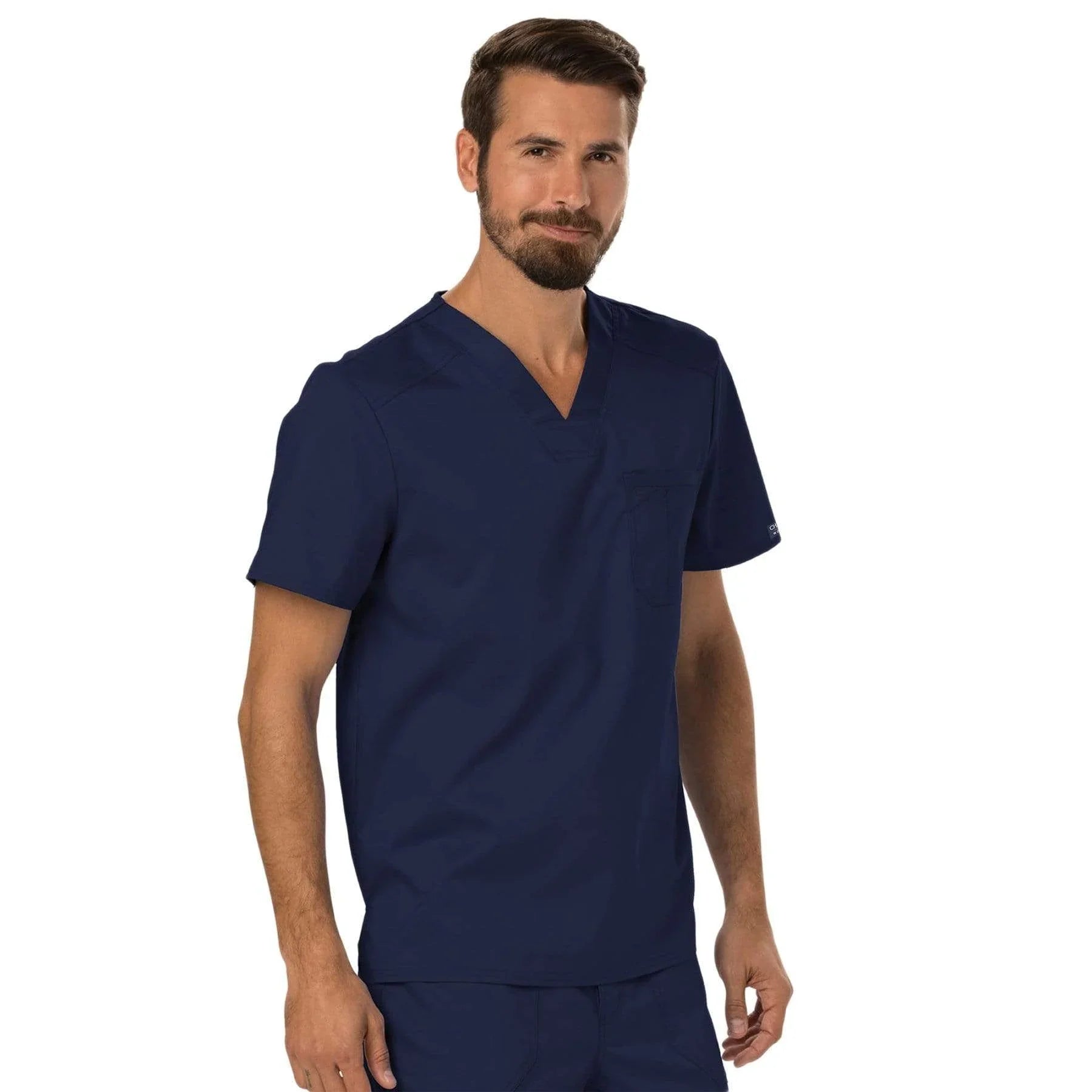 Cherokee Revolution Men's Scrub Top WW690 Metro Workwear.