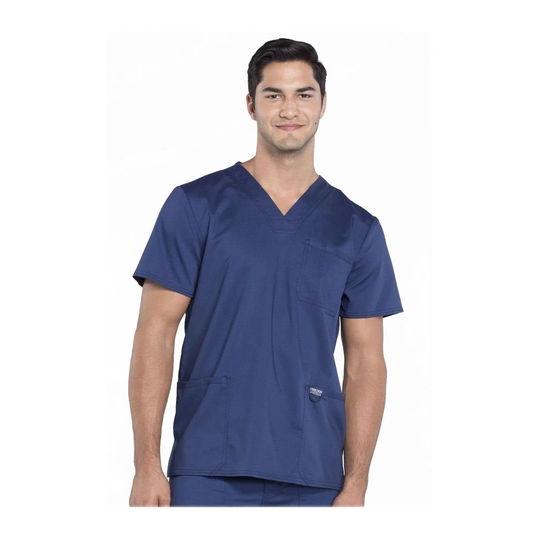 Cherokee Revolution Men's Scrub Top WW670 Metro Workwear.