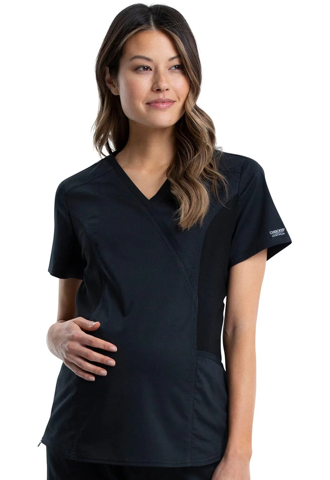 Cherokee Revolution Maternity Scrub Top WW688 Metro Workwear.