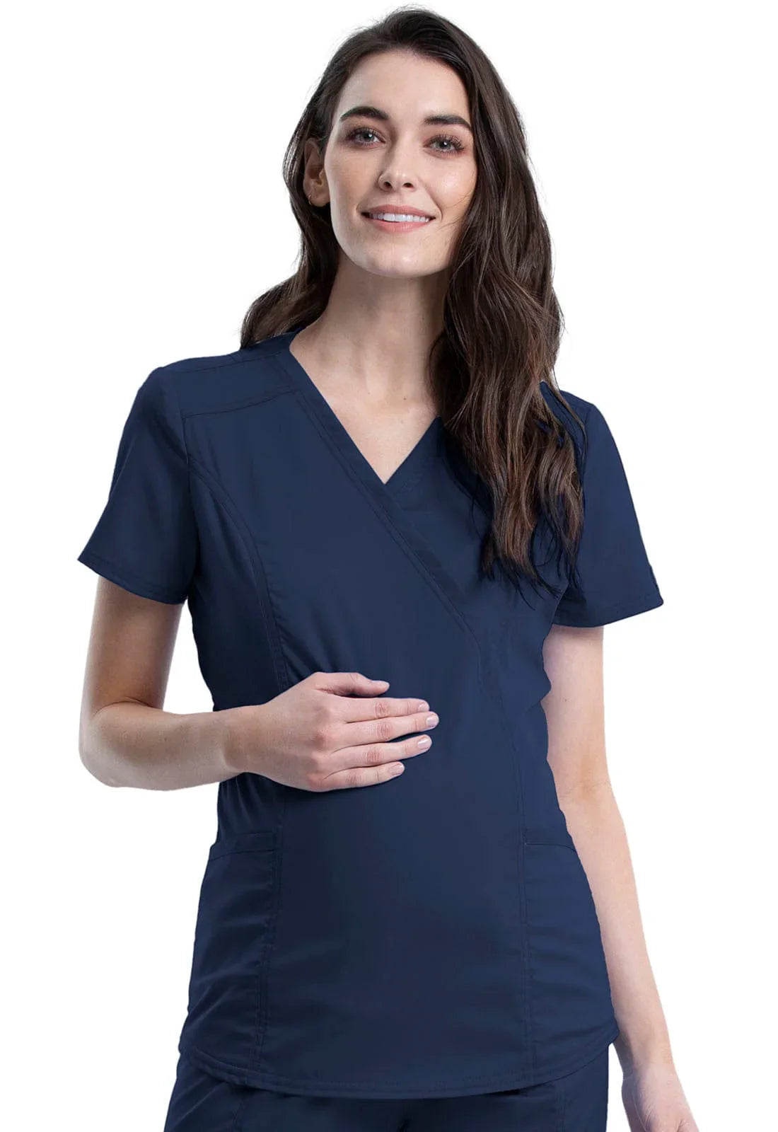 Cherokee Revolution Maternity Scrub Top WW688 Metro Workwear.