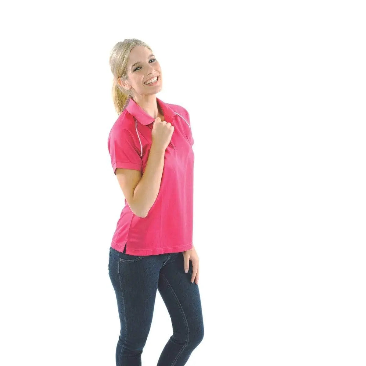 Dnc Workwear Women’s Cool-breathe Rome Polo - 5268 Metro Workwear.
