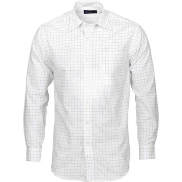 Dnc Workwear Men’s Yarn Dyed Long Sleeve Check Shirt - 4158 Metro Workwear.