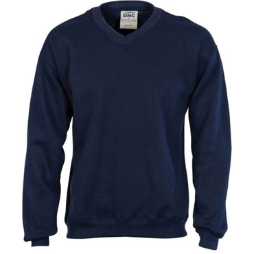 Dnc Workwear V-neck Fleecy Sweatshirt (Sloppy Joe) - 5301 Metro Workwear.