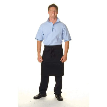 Dnc Workwear Polyester Cotton Half Apron No Pocket - 2212 Metro Workwear.