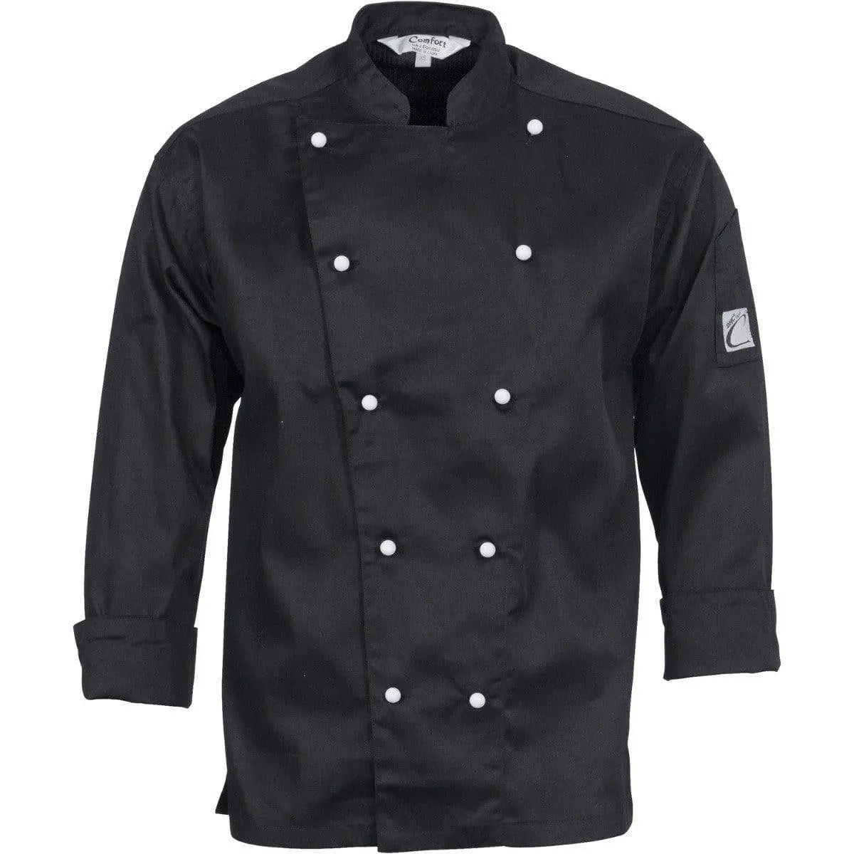 Dnc Workwear Three-way Airflow Long Sleeve Chef Jacket - 1106 Metro Workwear.