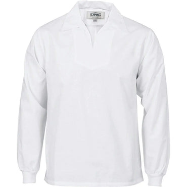 Dnc Workwear V-neck Food Industry Long Sleeve Jerkin - 1312 Metro Workwear.