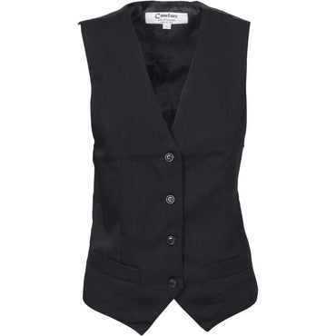 Dnc Workwear Women’s Black Vest - 4302 Metro Workwear.