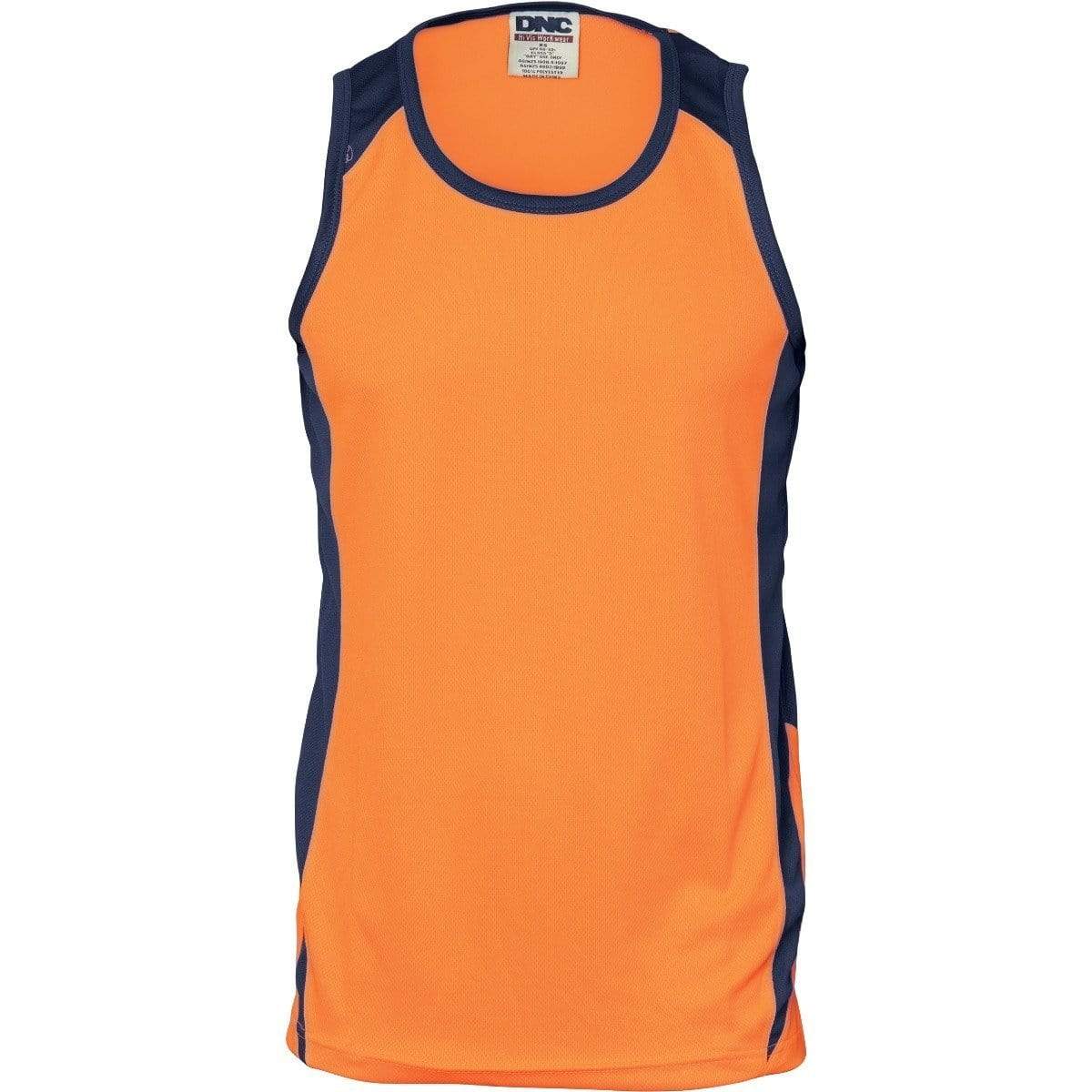 Dnc Workwear Cool Breathe Action Singlet - 3842 Metro Workwear.