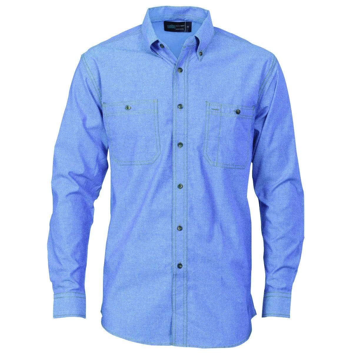 Dnc Workwear Cotton Chambray Shirt 4102