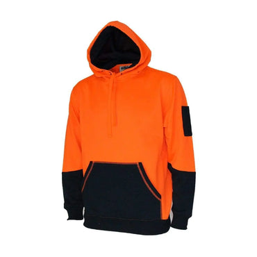 Dnc Workwear Hi-vis 2-tone Full Zip Super Fleecy Hoodie - 3722 Metro Workwear.