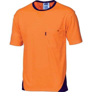 Dnc Workwear Hi-vis Cool-breathe Short Sleeve Tee - 3711 Metro Workwear.