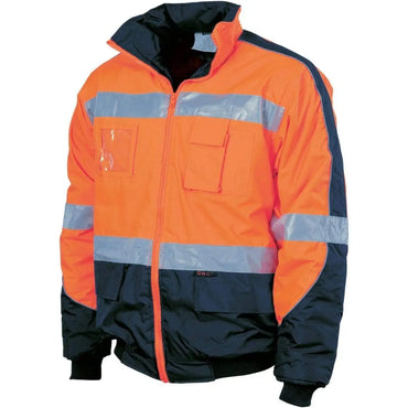 Dnc Workwear Hi-vis D/n Contrast Bomber Jacket - 3992 Metro Workwear.