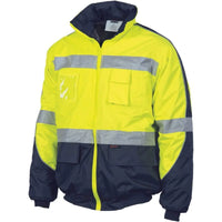 Dnc Workwear Hi-vis D/n Contrast Bomber Jacket - 3992 Metro Workwear.