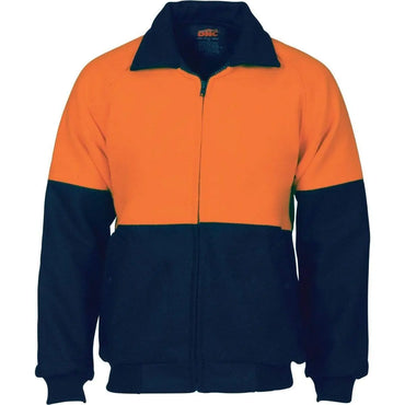 Dnc Workwear Hi-vis Two-tone Bluey Bomber Jacket - 3869 Metro Workwear.