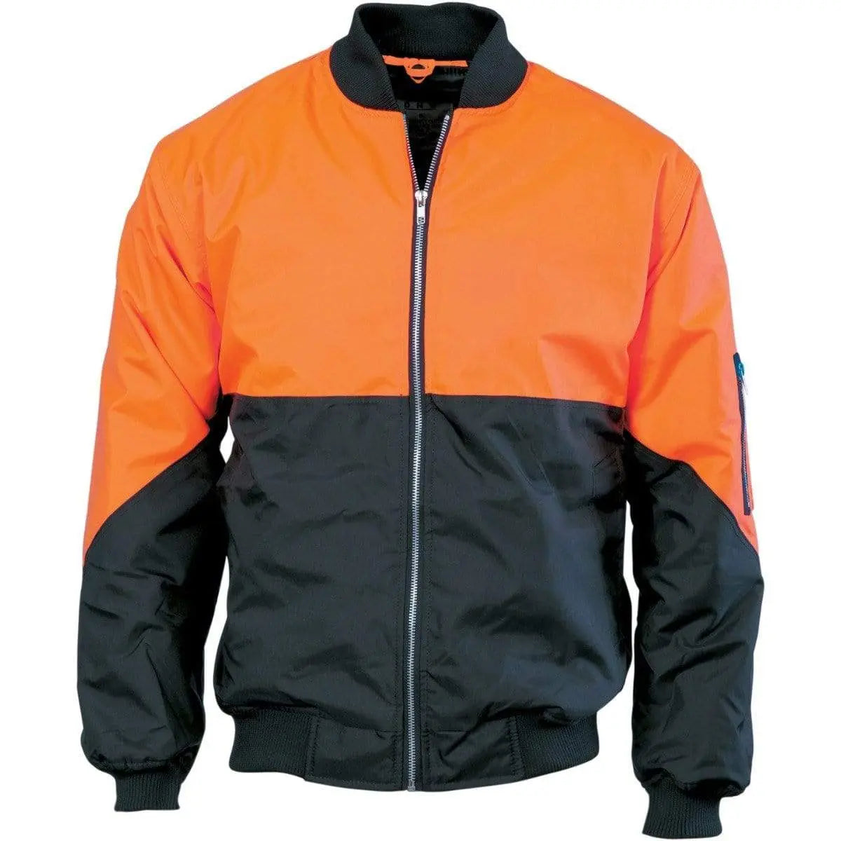 DNC WORKWEAR Hi-Vis Two Tone Flying Jacket 3861 Metro Workwear.