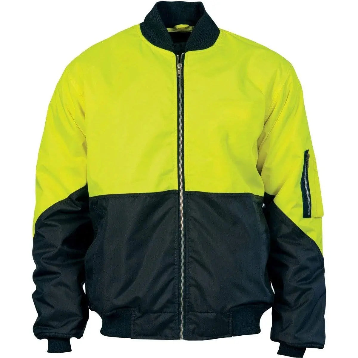 DNC WORKWEAR Hi-Vis Two Tone Flying Jacket 3861 Metro Workwear.