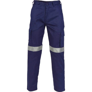 Dnc Workwear Lightweight Cotton Cargo Pants With 3m R/tape - 3326 Metro Workwear.