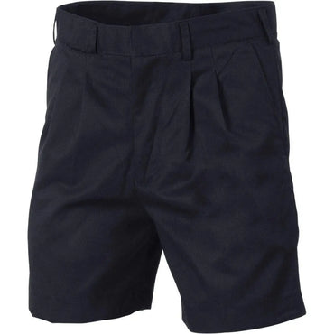 Dnc Workwear Pleat Front Permanent Press Shorts - 4501 Metro Workwear.