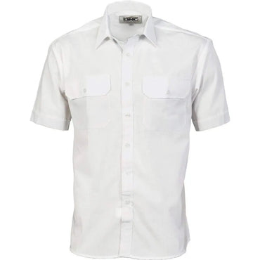 Dnc Workwear Polyester Cotton Short Sleeve Work Shirt - 3211