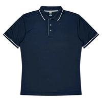 Aussie Pacific Cottesloe Men's Polo Shirt 1319  Aussie Pacific NAVY/WHITE S 