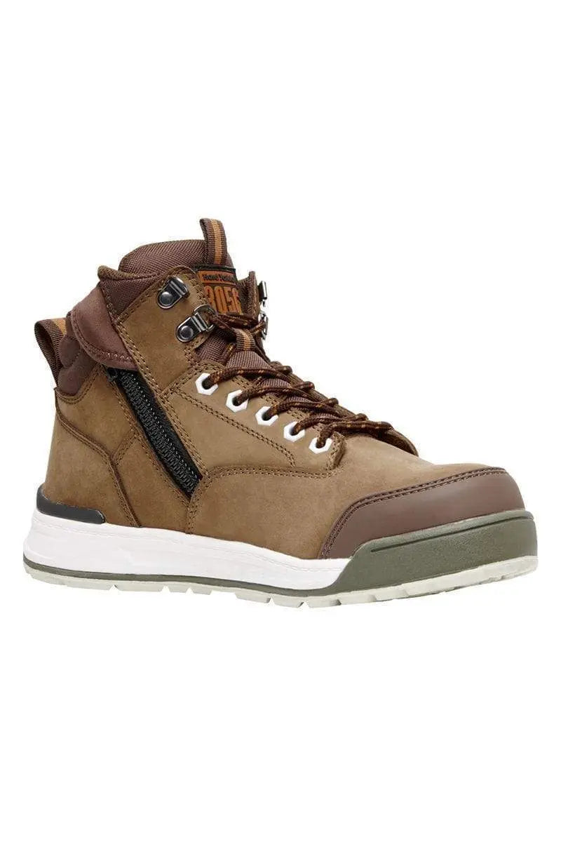 Hard Yakka 3056 Lace Zip Work Boot Y60205 Metro Workwear.
