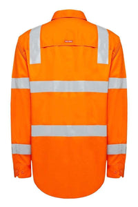 Hard Yakka Biomotion Taped Hi Vis Vic Rail Shirt Y04265 Metro Workwear.