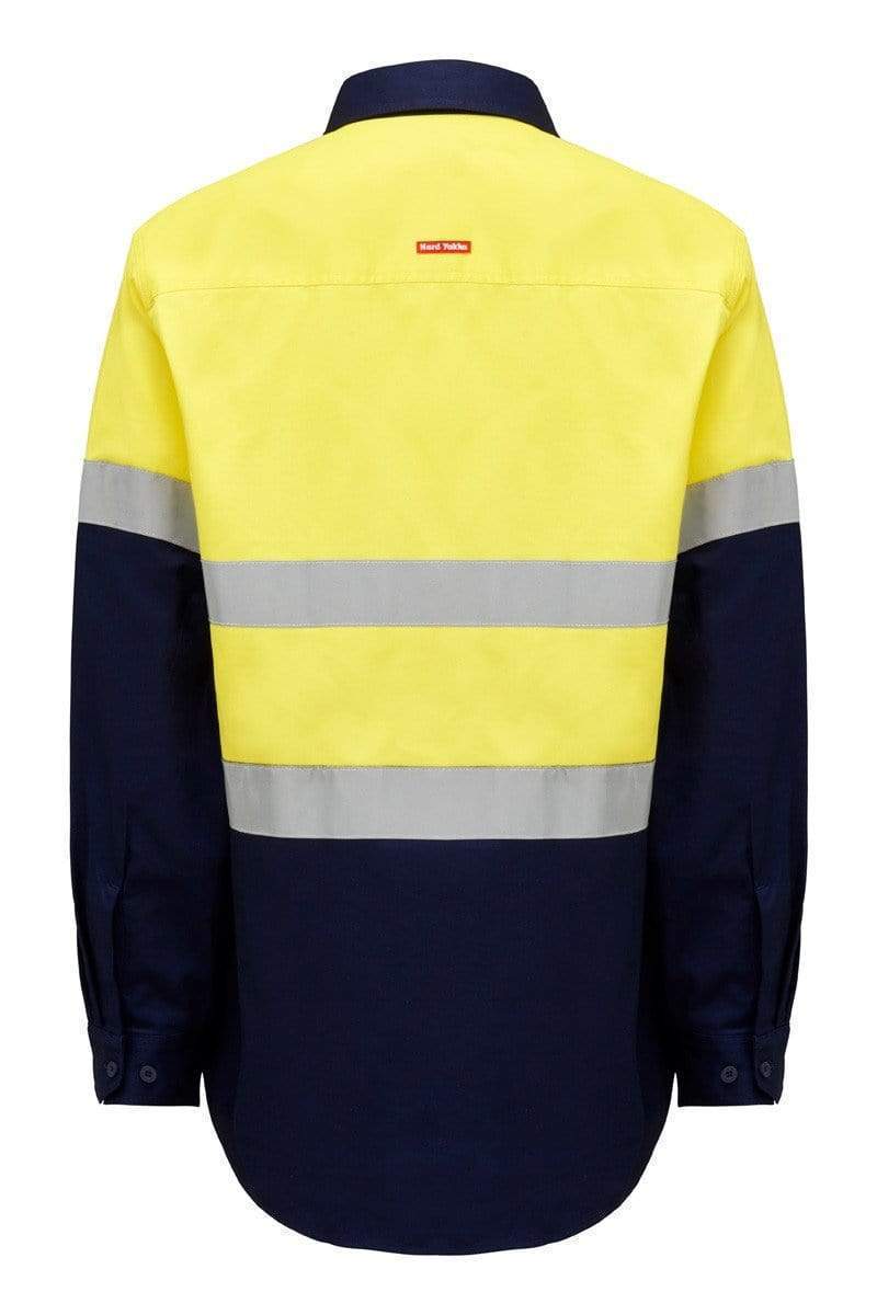 Hard Yakka Hi Vis Reflective Work Shirt Y04615 Metro Workwear.