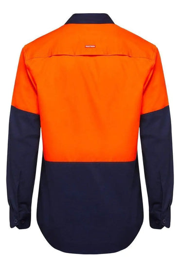 Hard Yakka Two Tone Hi Vis Work Shirt Y07950 Metro Workwear.
