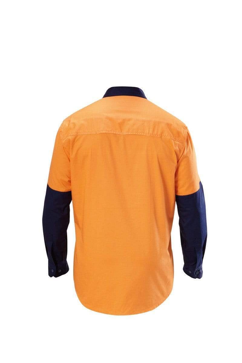 Hard Yakka Koolgear Hi-visibility Cotton Ventilated Shirt Y07558 Metro Workwear.