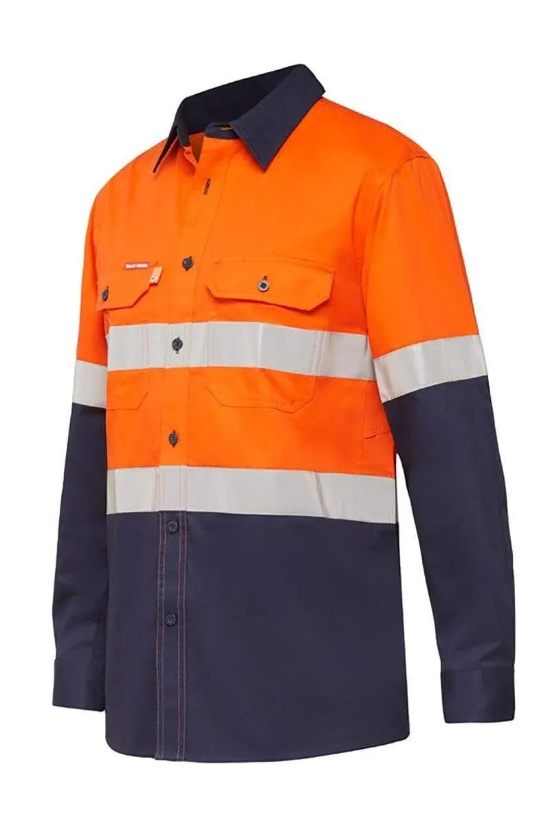 Hard Yakka Koolgear Ventilated Taped Hi Vis Shirt Y07740 Metro Workwear.