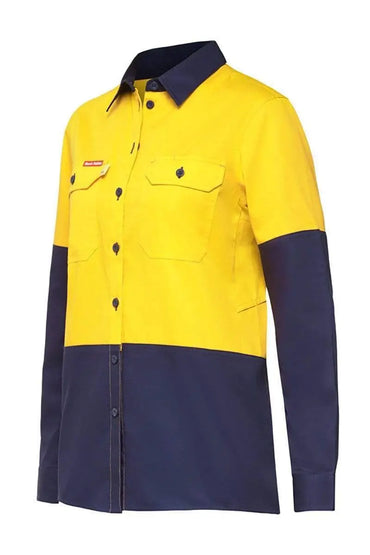 Hard Yakka Women's Work Hi Vis Shirt Y08225 Metro Workwear.