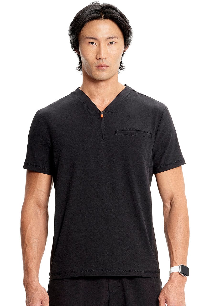 Cherokee Infinity Men's Zip Up Scrub Top IN702A Metro Workwear.