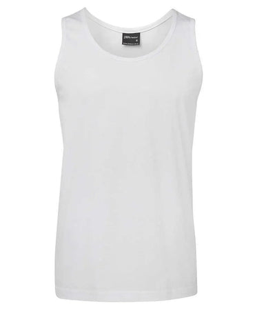 Jb's Cotton Singlet 1S in White