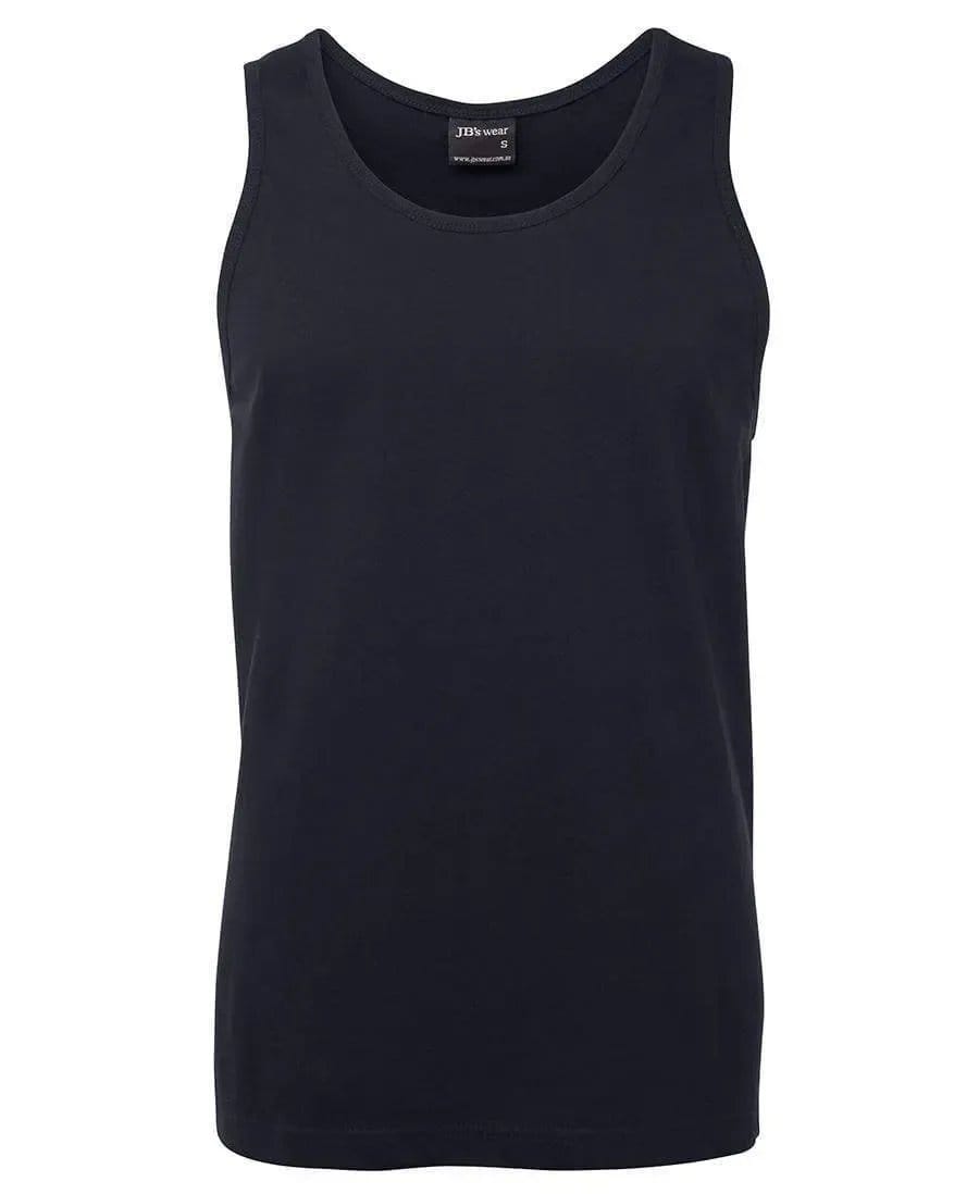 Jb's Cotton Singlet 1S in Navy