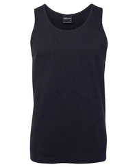 Jb's Cotton Singlet 1S in Navy