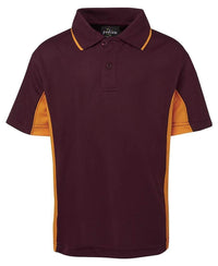 JB'S Kid’s Contrast Polo 7PP3 Metro Workwear.